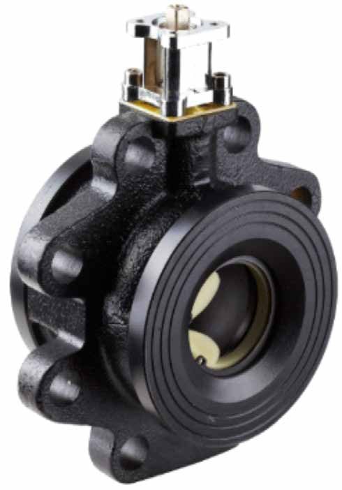 Шаровой регулирующий клапан DACV-280-100 DN 80 Kvs 100
