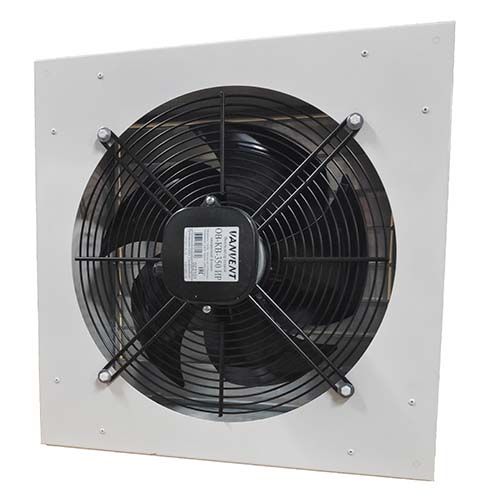 Вентилятор Ванвент ОВ-КВ-250 ИР осевой с инерционной решёткой (1400 м³/ч)