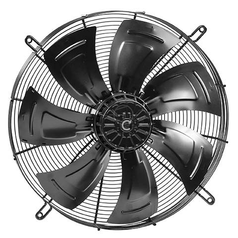 Вентилятор осевой YWF4D-630S-180/100-G вытяжной на сетке (18700 m³/h)