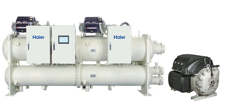 Чиллер с турбокомпрессором Haier CCWP1330MTN0202E1 с водяным охлаждением Чиллер с турбокомпрессором Haier CCWP1330MTN0202E1 с водяным охлаждением