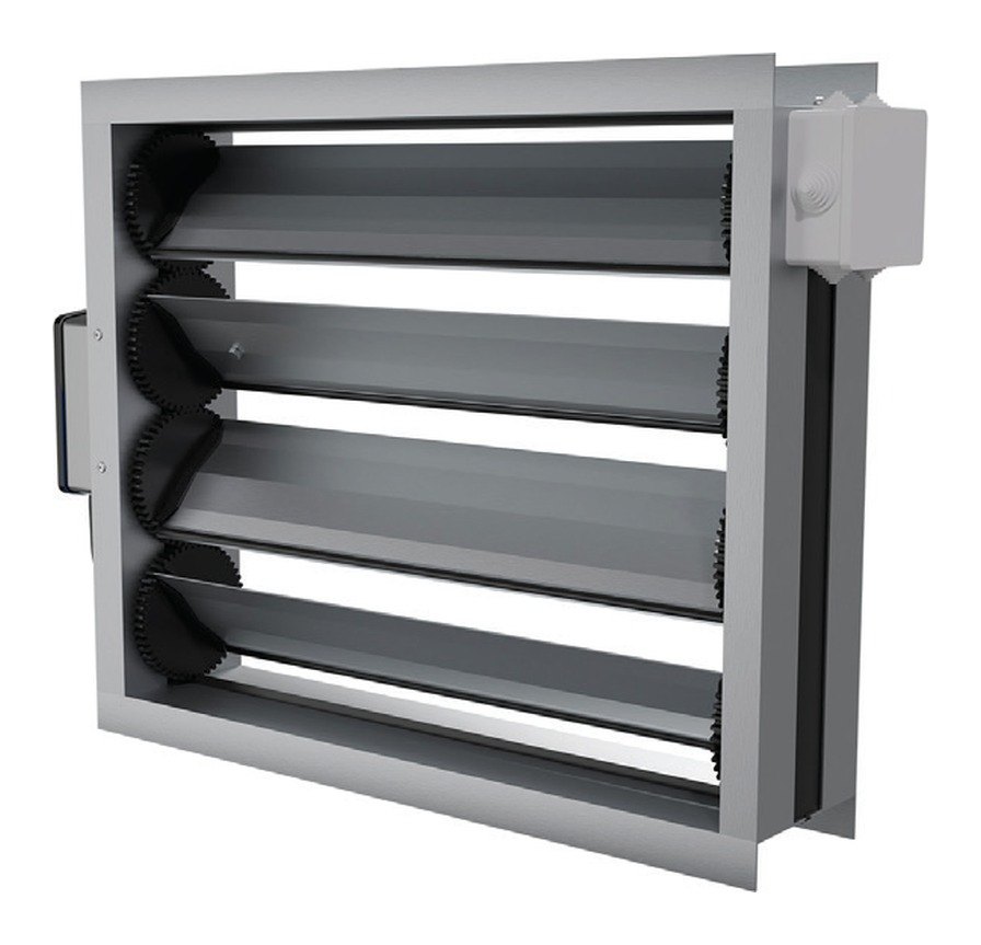 Воздушный клапан с электроподогревом ВКп 250×1300 Воздушный клапан с электроподогревом ВКп 250×1300